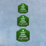 Heritage Plus Lost And Found Golf Balls Wall or Door Sign | Sports Public Spaces Signage
