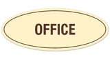 Signs ByLITA Oval Office Sign - Laser-Engraved Lettering | Durable ABS Plastic | Vibrant Colors | Powerful Foam Tape