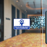 Classic Framed Plus Sanitize The Toilet Bowl Regularly to Keep The Bathroom Fresh Wall or Door Sign | Restroom RV Accessories