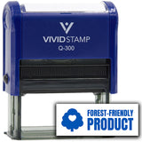 All Quality Forest-Friendly Product Self-Inking Rubber Stamp