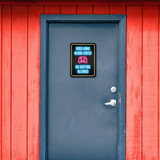 Portrait Round Plus Video Game Rehab Center: No Quitting Allowed Wall or Door Sign | Easy Installation | Gaming | Home Decor
