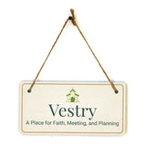 Signs ByLITA Place of Worship Room Signs 5x10 Hanging Plus Wall or Door Sign