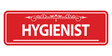 Signs ByLITA Standard Hygienist Tooth Graphic Dentist Office Decor Wall or Door Sign