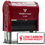 All Quality Low Carbon Footprint Product Self-Inking Rubber Stamp