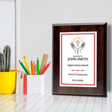 Church and Religion Theme Customizable Award Plaque | Recognition of Achievement and Service Personalizable Plaques
