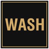 Signs ByLITA Square Wash Sign - Easy Installation | Durable Material