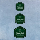Heritage Plus Multi-Faith Prayer Room Wall or Door Sign | Religious Signage