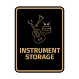 Signs ByLITA Portrait Round Instrument Storage Door or Wall Sign Easy Installation | Directing Artists & Co-Workers | Music | Concert | Festivals