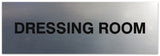 Signs ByLITA Basic Dressing Room Sign - Laser-Engraved Lettering | Durable ABS Plastic | Vibrant Colors | Powerful Foam Tape