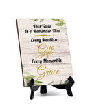 Religious Church & Home Decoration Table Sign with Acrylic Stand (6 x 8“) | Religious Church & Home Decor