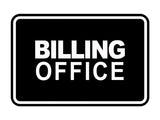 Signs ByLITA Classic Framed Billing Office Wall or Door Sign