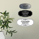 Signs ByLITA Victorian Customer Service Department Graphic Wall or Door Sign