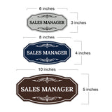 Signs ByLITA Victorian Sales Manager Graphic Wall or Door Sign