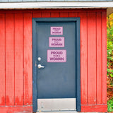 Classic Framed Plus Proud To Be A Woman Wall or Door Sign | Homely Decor