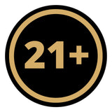 Signs ByLITA Circle 21+ Graphic Door or Wall Sign | Easy Installation | Durable Construction | Promote Health And Safety | Caution Warning Sign for Home, Business and Office Spaces