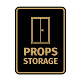 Signs ByLITA Portrait Round Props Storage Door or Wall Sign Easy Installation | Directing Artists & Co-Workers | Music | Concert | Festivals