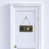 Electrical Room Authorized Personnel Only 5x10 Hanging Plus Wall or Door Sign | Rustic Twine | Workplace Safety Signage