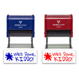 All Quality Well Done, Kiddo! Self-Inking Rubber Stamp Motivational Teacher Stamps | Homework And Grading | Classroom Supplies