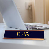 Church Office Staff Role Desk Signs 2 x 10" Plastic Desk Sign
