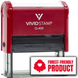 All Quality Forest-Friendly Product Self-Inking Rubber Stamp