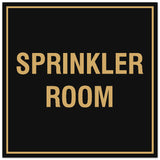 Signs ByLITA Square Sprinkler Room Sign - Easy Installation | Durable Material