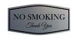 Fancy NO Smoking Thank You Wall or Door Sign