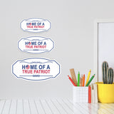 Victorian Plus Home of a True Patriot Wall or Door Sign | Honor Veterans with Military Signs | US Pride | Businesses and Homes