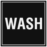 Signs ByLITA Square Wash Sign - Easy Installation | Durable Material