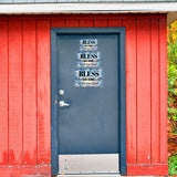 Classic Framed Plus Bless Our Home & All Who Enter Wall or Door Sign | Home Decor