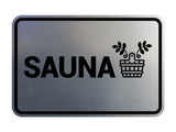 Signs ByLITA Classic Framed Sauna Wall or Door Sign