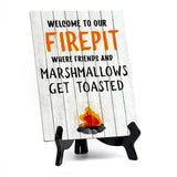Family Home Decor Table Signs 6x8 Easy Installation | Great For Hospitality Venues, Parties & Homes | Funny Novelty Gifts