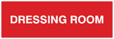 Signs ByLITA Basic Dressing Room Sign - Laser-Engraved Lettering | Durable ABS Plastic | Vibrant Colors | Powerful Foam Tape