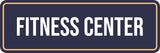 Standard Plus Fitness Center Door or Wall Sign | Hospitality & Gym Signage