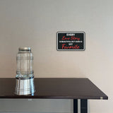 Classic Framed Plus Every Love Story Is Beautiful But Ours Is My Favorite Wall or Door Sign | Homely Decor