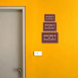 Classic Framed Plus Adulting Is Bullshit Wall or Door Sign | Funny Home Or Office Decor