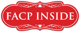 Signs ByLITA Designer Facp Inside Sign - Easy Installation | Durable Wall or Door Sign