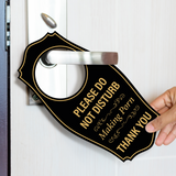 Signs ByLITA Please Do Not Disturb. Making Porn. Thank You Door Hanger