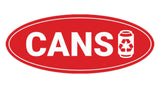 Signs ByLITA Oval Cans Sign - Laser-Engraved Lettering | Durable ABS Plastic | Vibrant Colors | Powerful Foam Tape