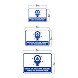 Classic Framed Plus Sanitize The Toilet Bowl Regularly to Keep The Bathroom Fresh Wall or Door Sign | Restroom RV Accessories