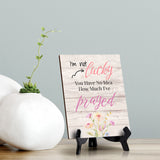 Religious Church & Home Decoration Table Sign with Acrylic Stand (6 x 8“) | Religious Church & Home Decor