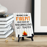 Family Home Decor Table Signs 6x8 Easy Installation | Great For Hospitality Venues, Parties & Homes | Funny Novelty Gifts