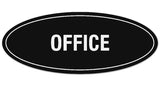Signs ByLITA Oval Office Sign - Laser-Engraved Lettering | Durable ABS Plastic | Vibrant Colors | Powerful Foam Tape