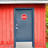 Circle Plus Do Not Enter Door or Wall Sign | Safety Signage