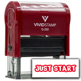 All Quality Just Start Agenda Planning Stamps