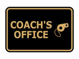 Signs ByLITA Classic Framed Coach's Office Wall or Door Sign