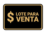 Signs ByLITA Classic Framed Lote para Venta Door or Wall Sign