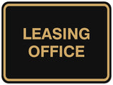 Signs ByLITA Classic Framed Leasing Office Sign - Easy Installation | Durable Material
