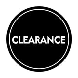 Signs ByLITA Circle Clearance Wall or Door Sign