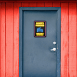 Portrait Round Plus Gamer's Paradise: Where Sleep is for the Weak Wall or Door Sign | Easy Installation | Gaming | Home Decor