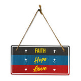 Home Decor 5x10 Hanging Plus Wall or Door Sign | Home Decor Inspirational Signs
